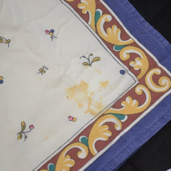 Williams Sonoma Sicily Cloth Napkin 6PCS Used* - Picture 3 of 5